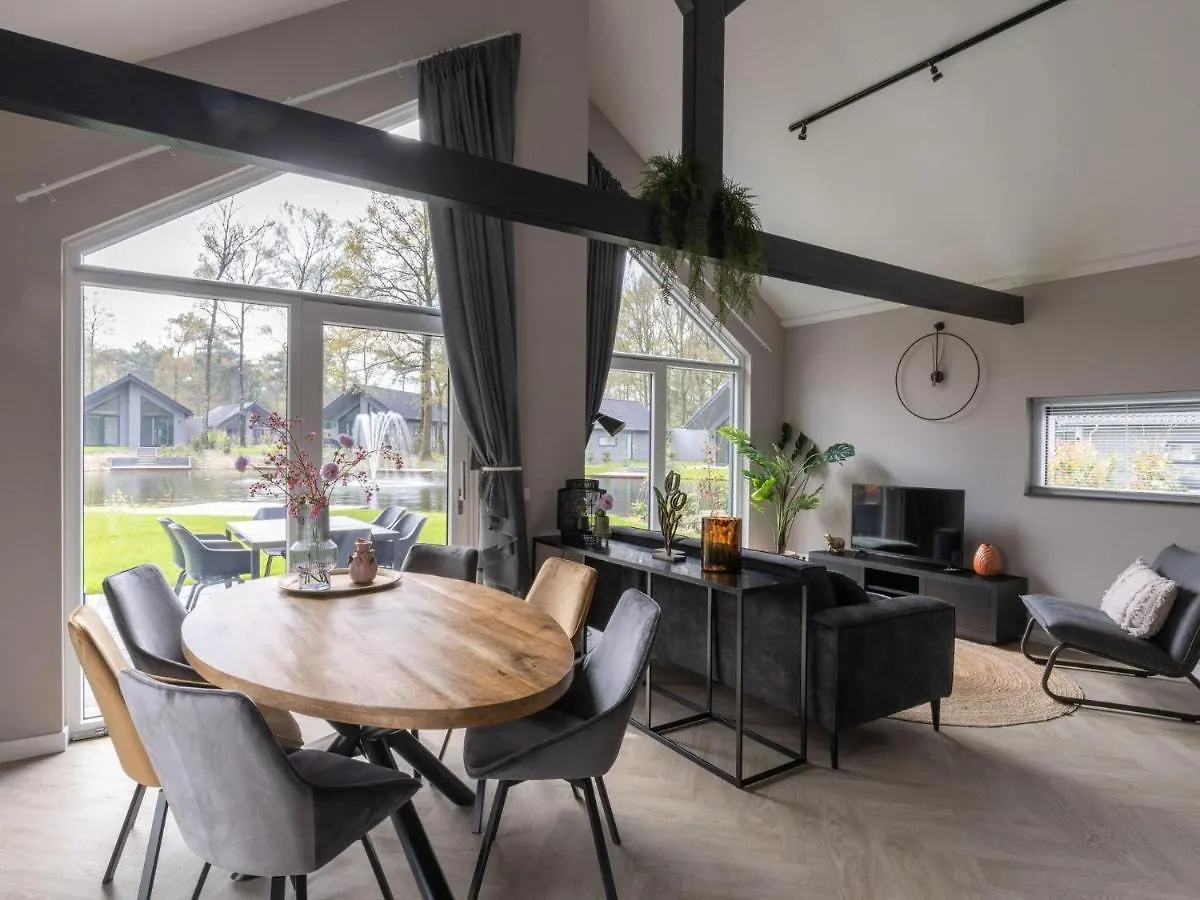 Beautiful Lodge With A Nice Terrace, Located In A Holiday Park In Brabant Oirschot